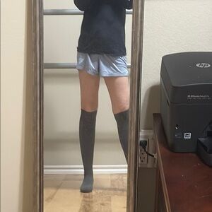 Gray Knee-High Socks for kids